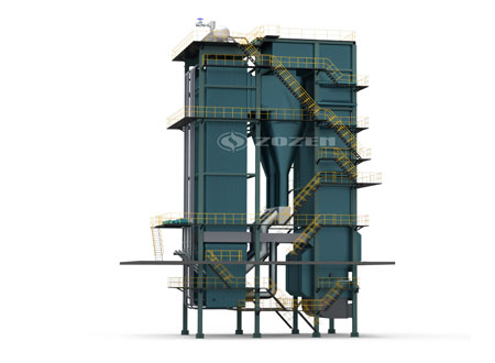 CFB (circulating fluidized bed) coal-fired steam boiler