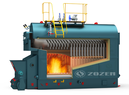 dzl series coal-fired hot water boiler