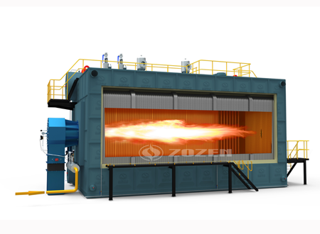 szs series gas-fired(oil-fired) hot water boiler