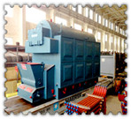 sawdust hot water boiler for yarn mill | gas boilers 